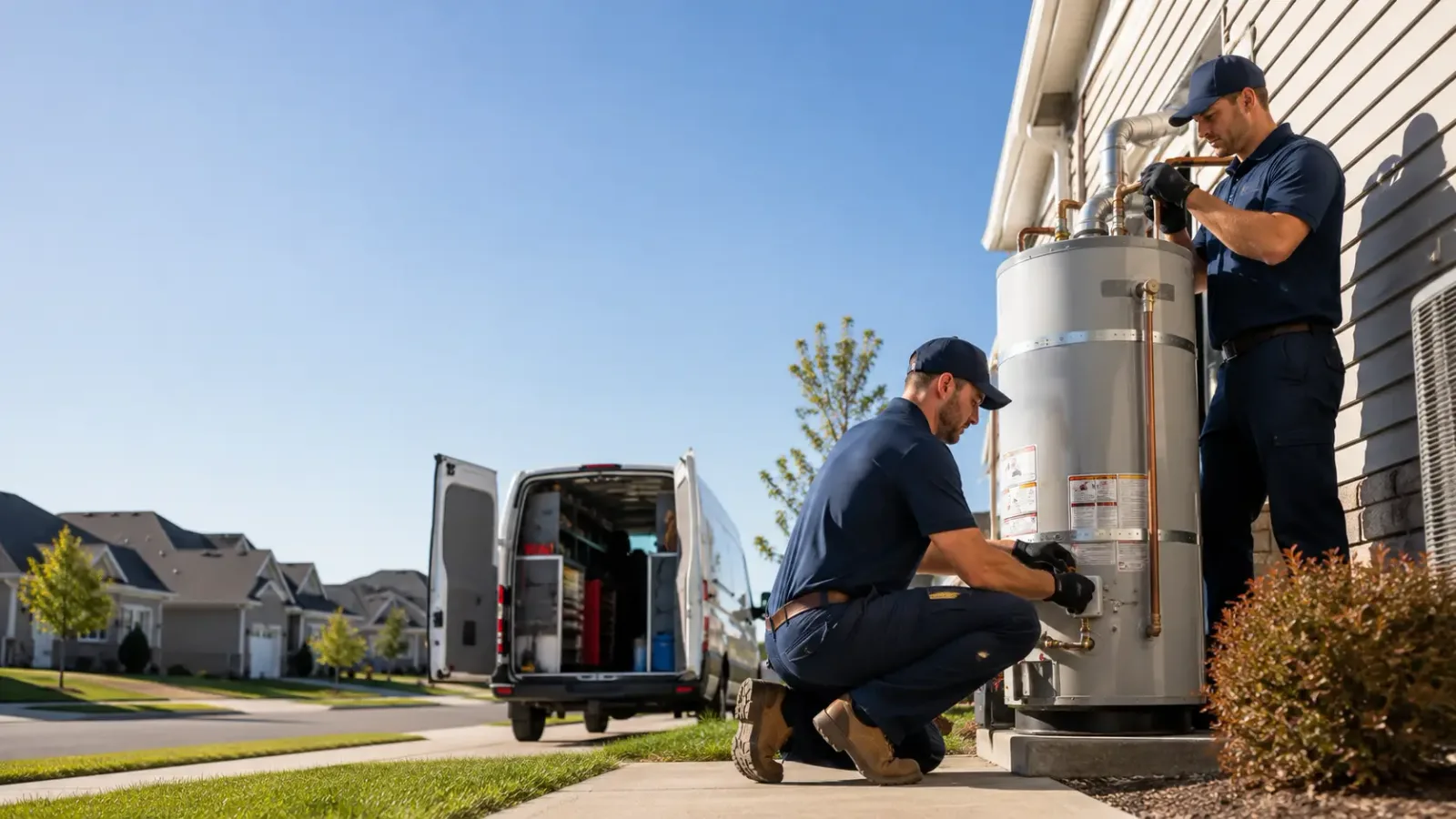 Water Heater Installation in Milroy, IN